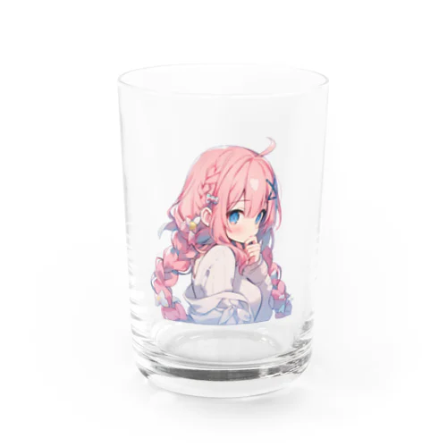 かわいい女の子 Water Glass