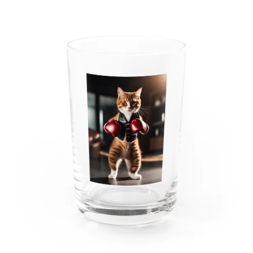 猫ボクサー Water Glass