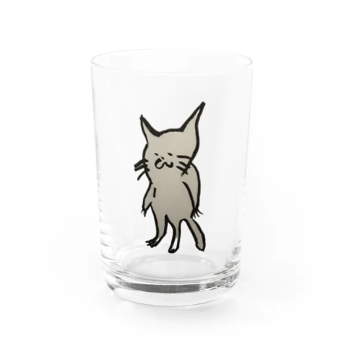 片足靴下にゃす子 Water Glass