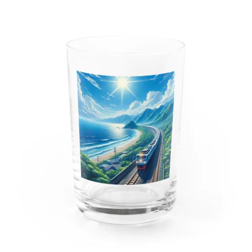 夏の列車 Water Glass