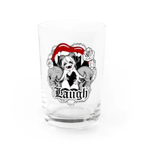 Laugh Water Glass