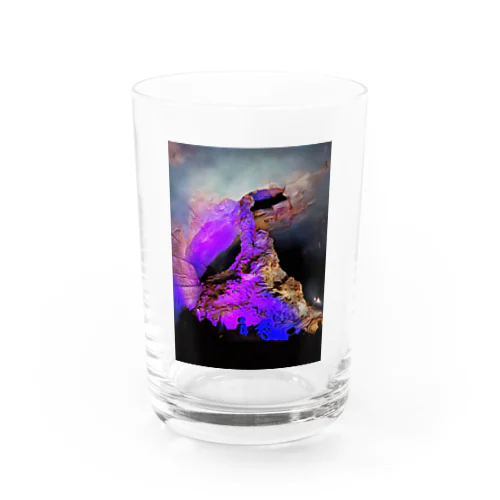 紫の洞窟 Water Glass