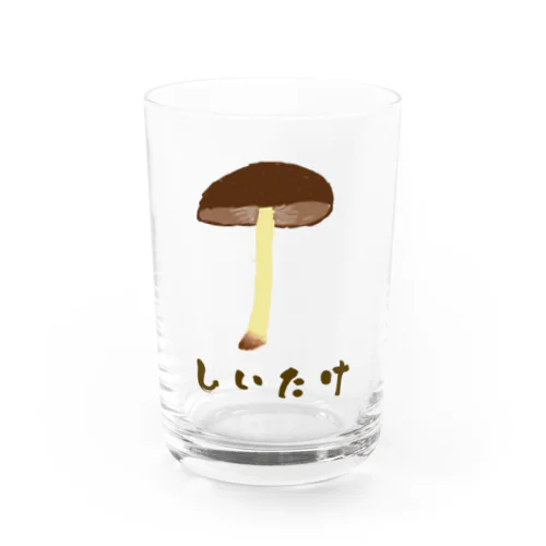 キッズアートの椎茸 Water Glass