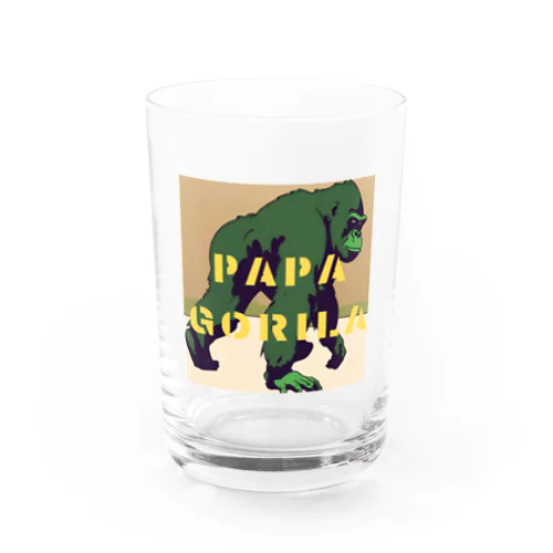 PAPA GORILA Water Glass