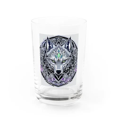 月光の守護者、狼の紋章 Water Glass