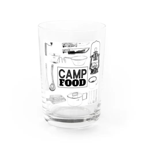 CAMP FOOD Water Glass