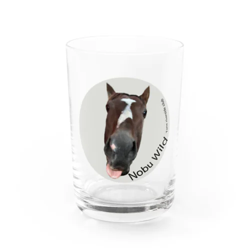 【引退馬支援】ノブワイルドグッズ Water Glass