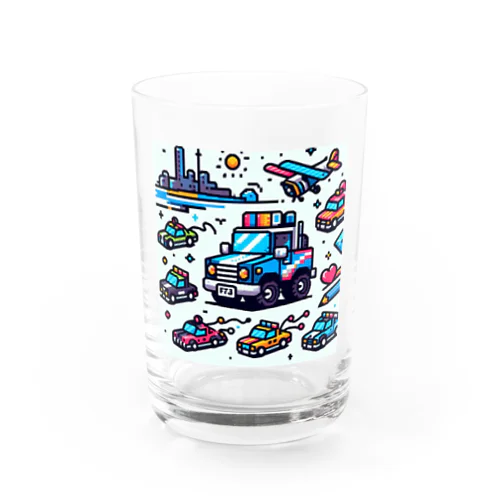 ドッド絵車さん Water Glass