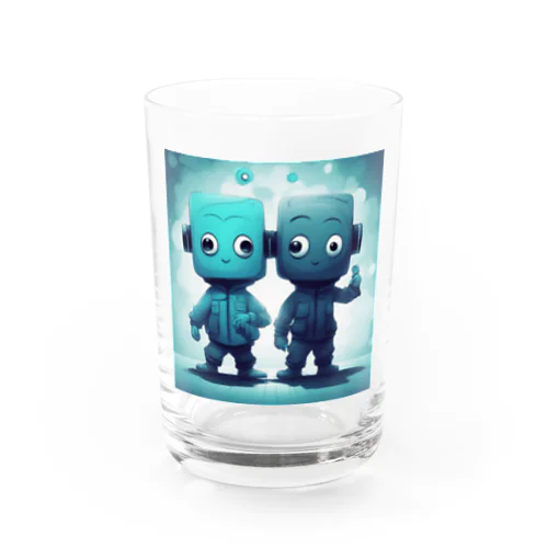 Square Boys Water Glass