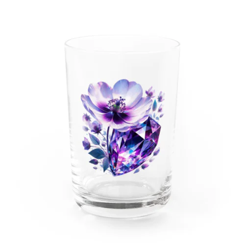 スミレ×アメジスト Water Glass