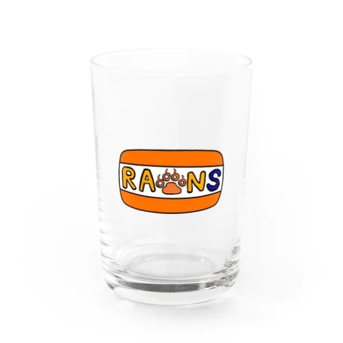 Raccoons Water Glass