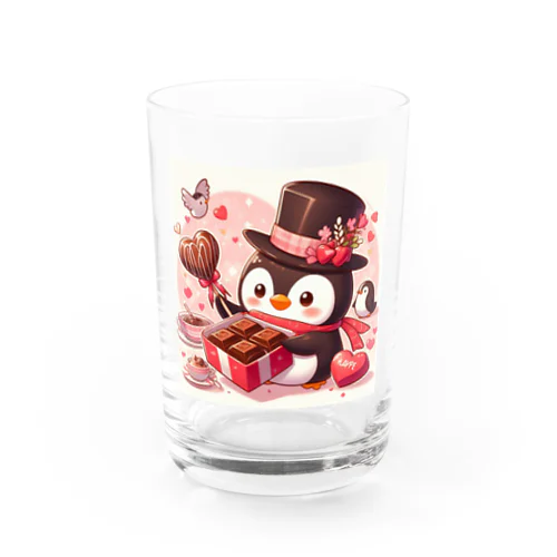 チョコプレゼンツペンギン Water Glass