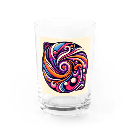 ’70s風 レトロなデザイン01　’70s retro design Water Glass