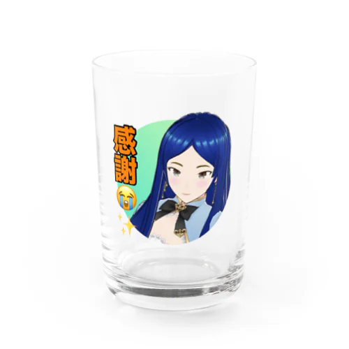 YouTubeアニメ『俺ドル』LINEスタンプキャラグッズ きょんきょんB Water Glass