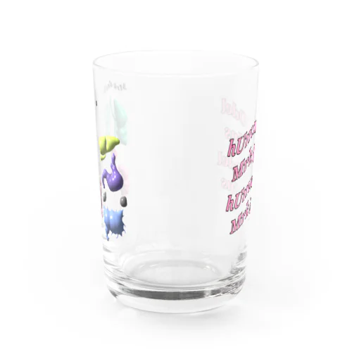 Human model  ( pink ) Water Glass