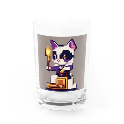 マジックをする猫 Water Glass