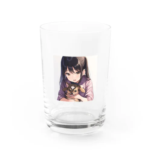 犬と少女 Water Glass