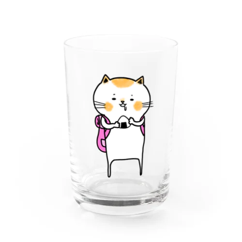 白茶ねこ Water Glass