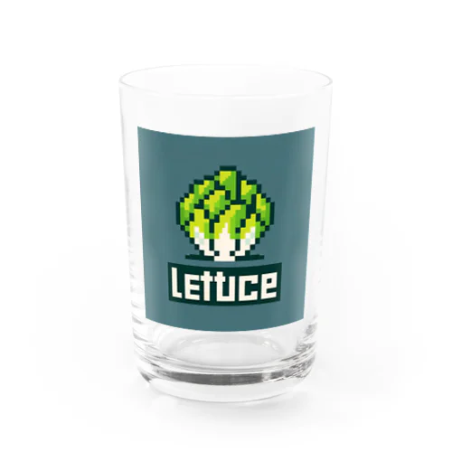 ドット絵「レタス」 Water Glass