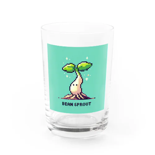 ドット絵「もやし」 Water Glass