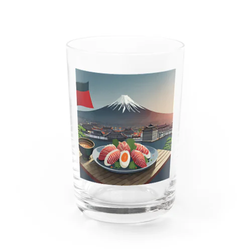 日本の食べ物 Water Glass