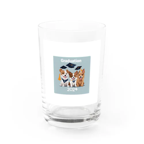 2024卒業アイテム　犬 Water Glass