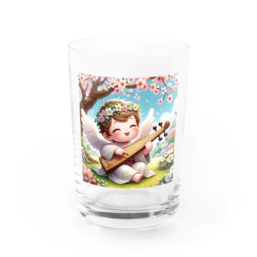 琴を奏でる天使 Water Glass