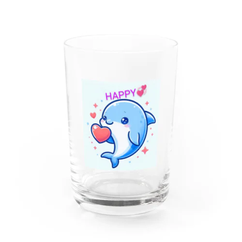 可愛いイルカちゃん🐬💞 Water Glass