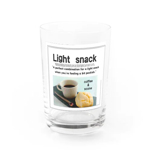 Light　snack グラス
