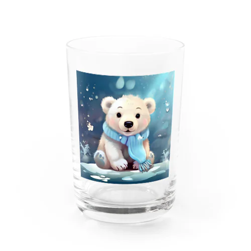 しろくまちゃん Water Glass