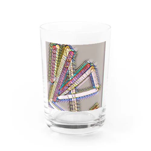 【Abstract Design】No title - Mosaic🤭 Water Glass