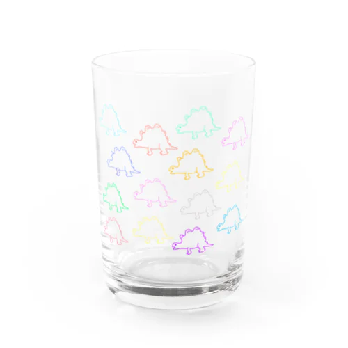 恐竜たち Water Glass