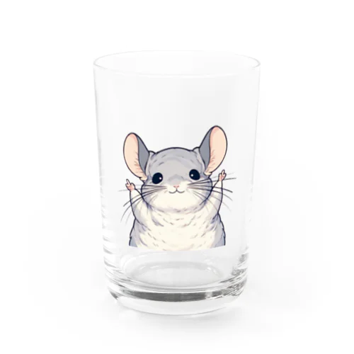 ばんざいチンチラ Water Glass