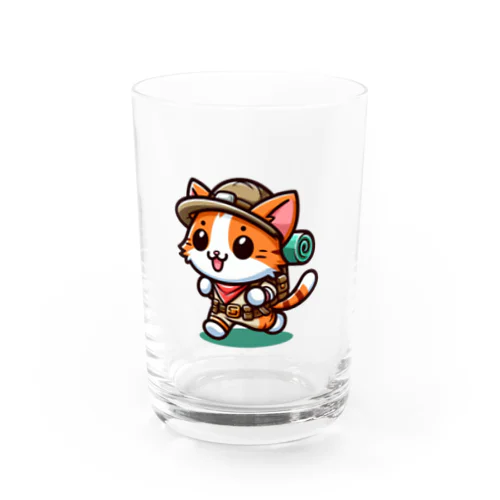 冒険好きな猫 Water Glass