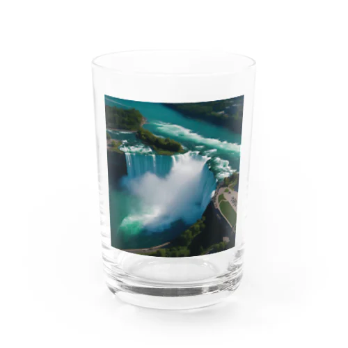ナイアガラの滝アメリカ・カナダ Water Glass