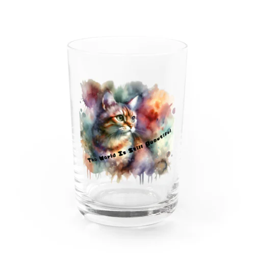 Dreamy Mosaic Water Glass