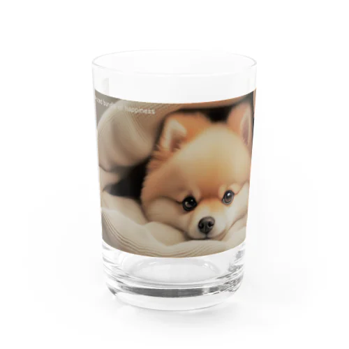 ふかふかぽめらにあん Water Glass