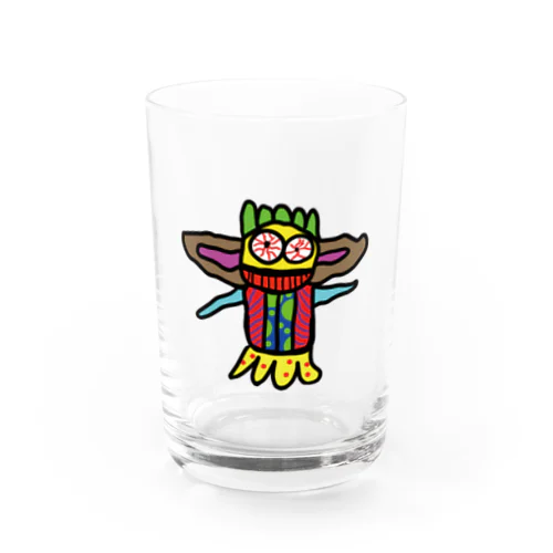 宇宙人！ミミデカモンキー Water Glass