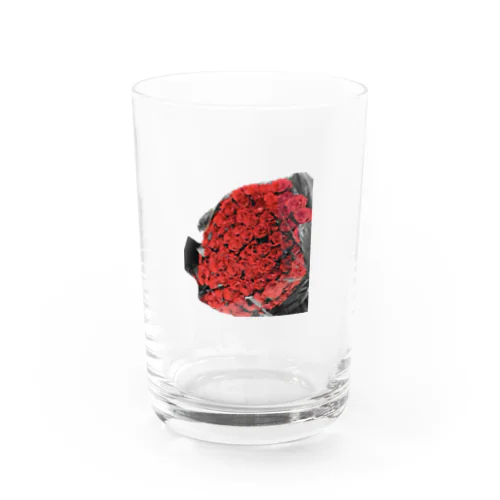 薔薇の花束 Water Glass