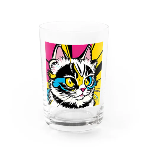 カッコいい猫 Water Glass