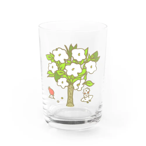 Gardenia Water Glass