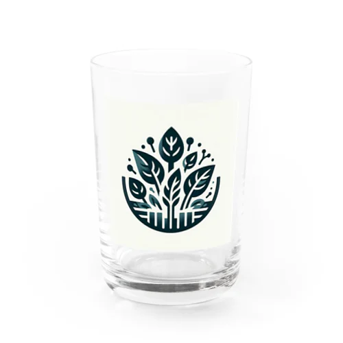 ほうれん草、緑、持続可能 Water Glass