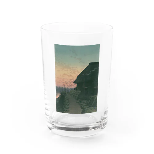 森ケ崎の夕日 / Sunset at Morigasaki Water Glass