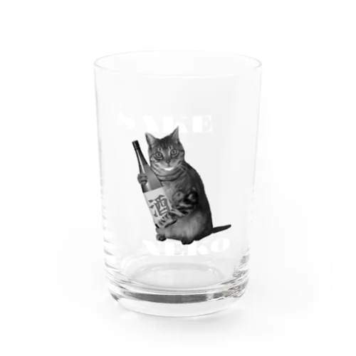 SAKE NEKO（白） Water Glass