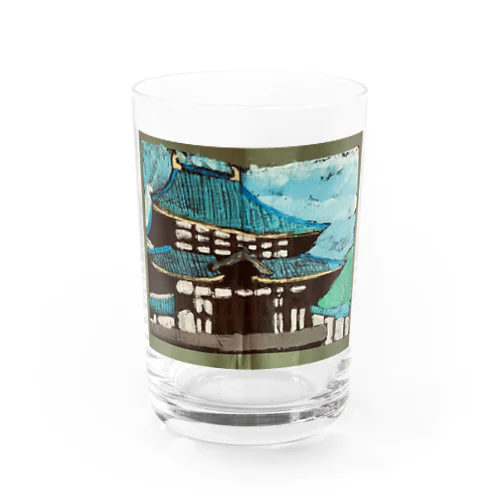 奈良　大仏殿 Water Glass