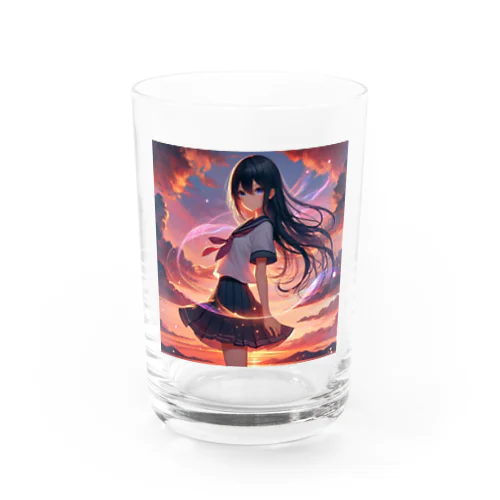 ファンタジー女子高生 Water Glass