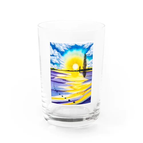 北海道風景①美瑛冬 Water Glass