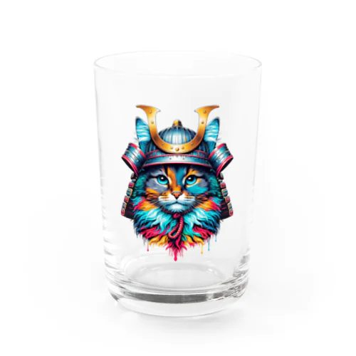 猫武者 参上！ Water Glass