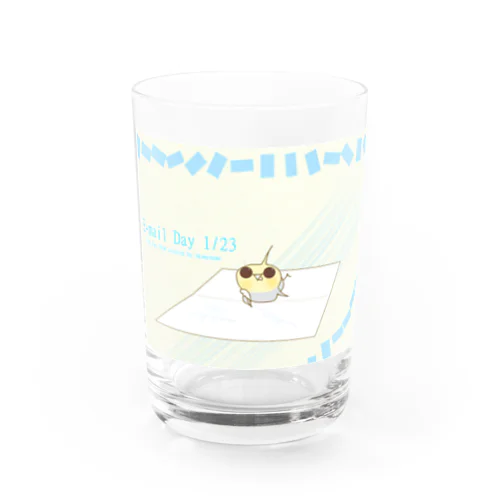 ノーマルおかめさん（電子メールの日） Water Glass