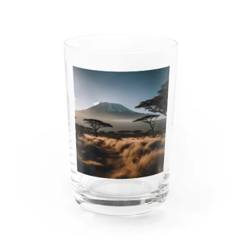 キリマンジャロ山 Water Glass